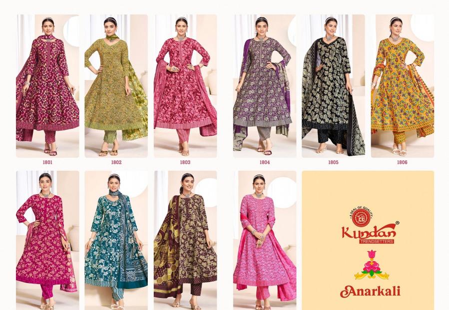 Kundan Anarkali Vol-1 – Anarkali Style Kurti Pant With Dupatta - Wholesale Catalog