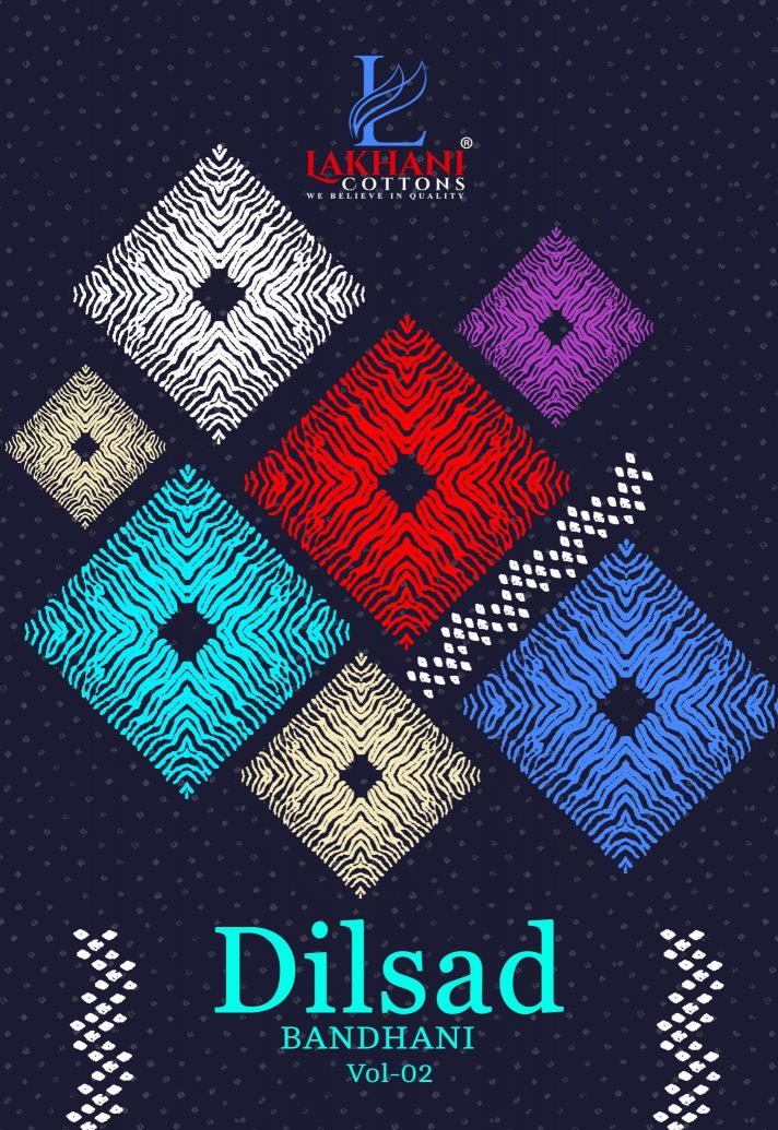 Lakhani Dilsad Bandhani Vol-02 – Dress Material - Wholesale Catalog