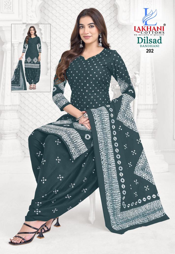 Lakhani Dilsad Bandhani Vol-02 – Dress Material - Wholesale Catalog