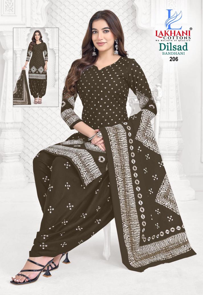 Lakhani Dilsad Bandhani Vol-02 – Dress Material - Wholesale Catalog