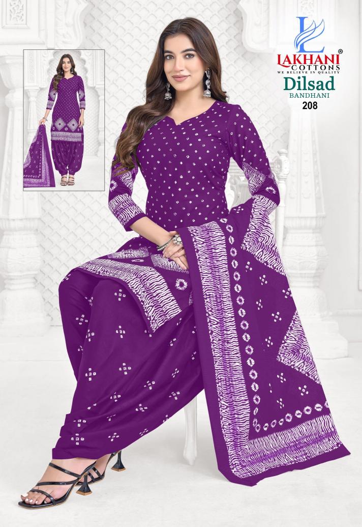 Lakhani Dilsad Bandhani Vol-02 – Dress Material - Wholesale Catalog