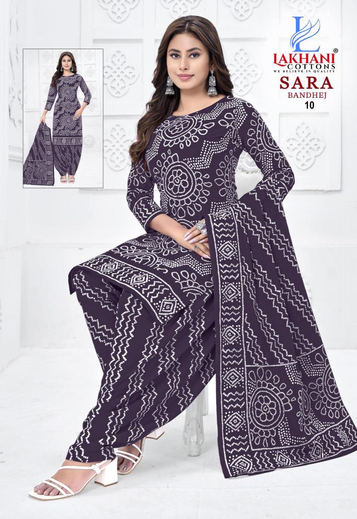 Lakhani Sara Bandhej Vol-01 – Dress Material - Wholesale Catalog