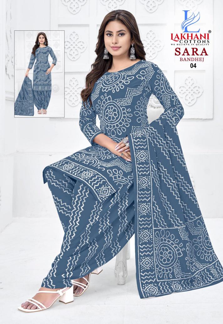 Lakhani Sara Bandhej Vol-01 – Dress Material - Wholesale Catalog