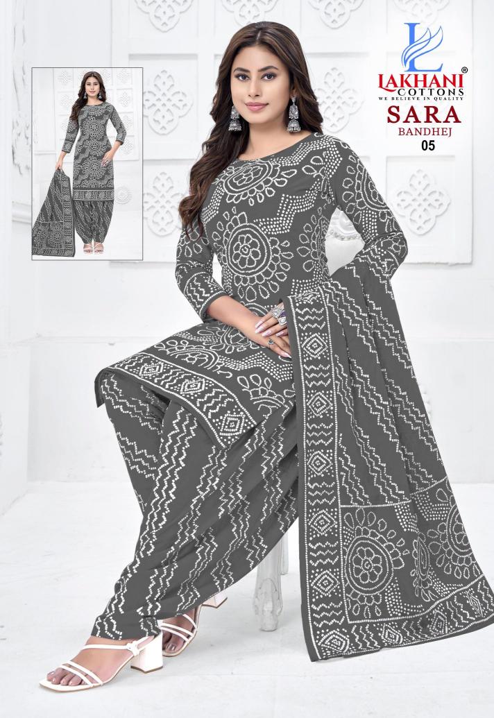 Lakhani Sara Bandhej Vol-01 – Dress Material - Wholesale Catalog