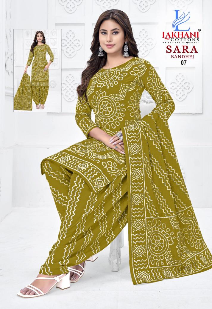 Lakhani Sara Bandhej Vol-01 – Dress Material - Wholesale Catalog