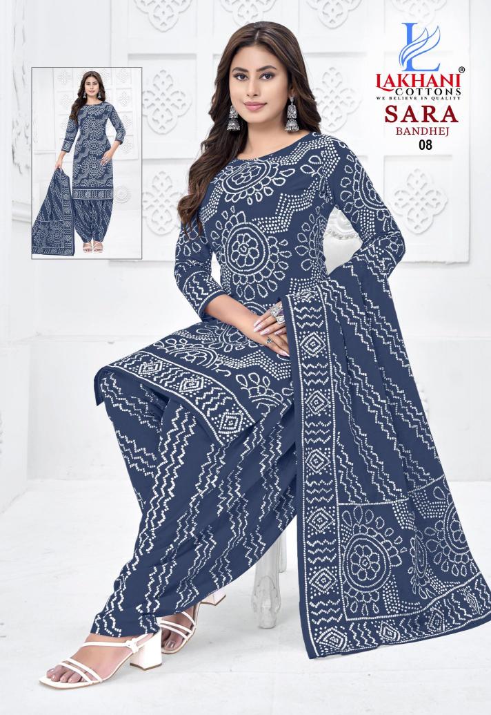 Lakhani Sara Bandhej Vol-01 – Dress Material - Wholesale Catalog