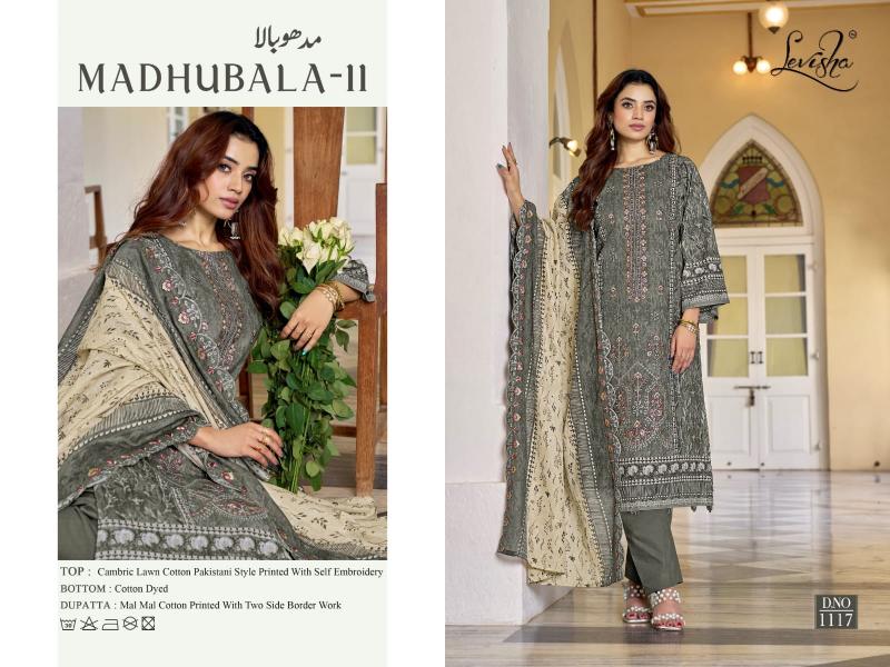 Levisha Madhubala Vol 11 catalog dress materials wholesale