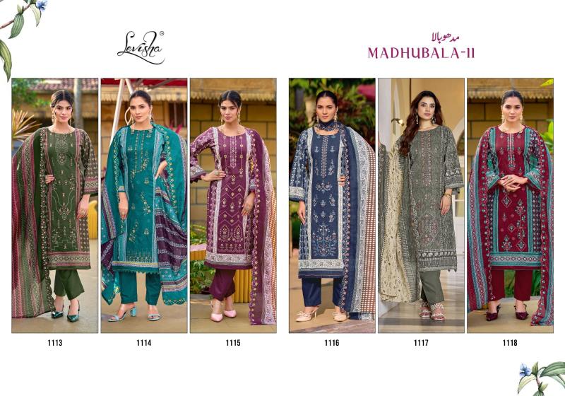 Levisha Madhubala Vol 11 catalog dress materials wholesale