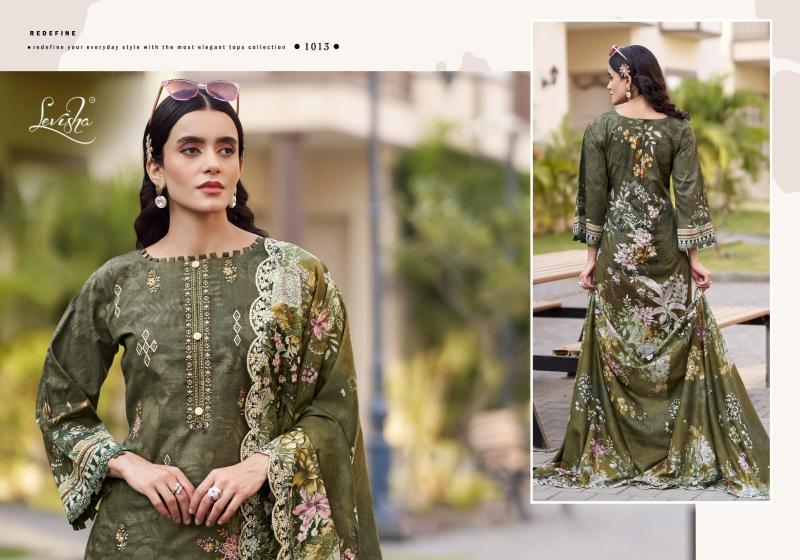 Levisha Mehbooba catalog lavina dress material wholesale