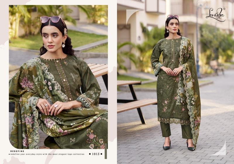 Levisha Mehbooba catalog lavina dress material wholesale