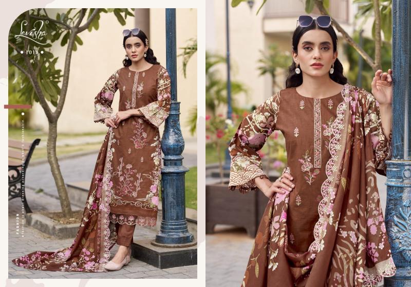 Levisha Mehbooba catalog lavina dress material wholesale