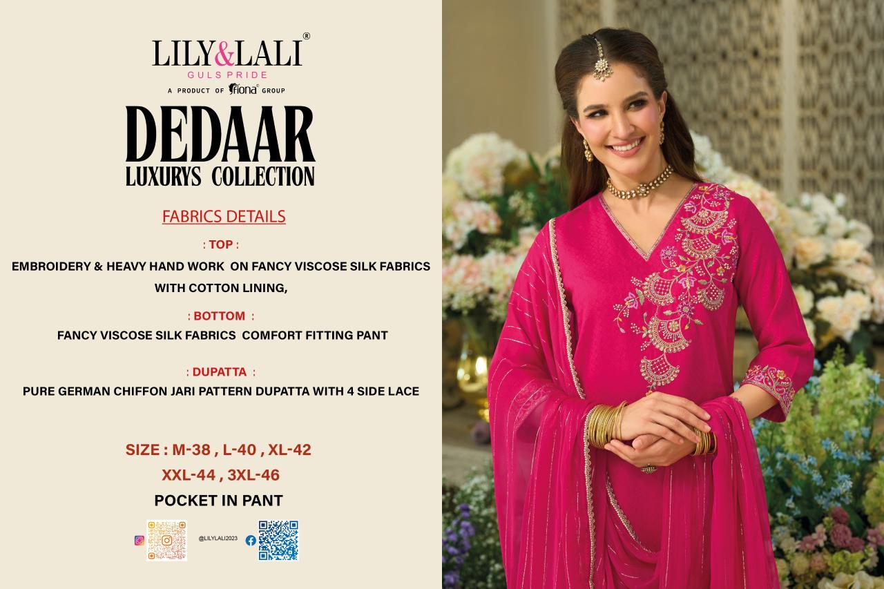 Lily & Lali Dedaar catalog branded kurtis wholesale market in mumbai