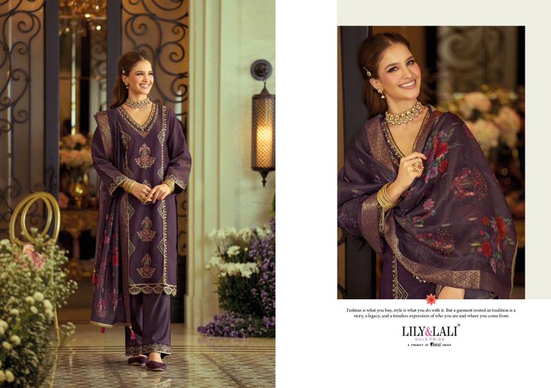 Lily & Lali Gulabo catalog Embroidery kurtis