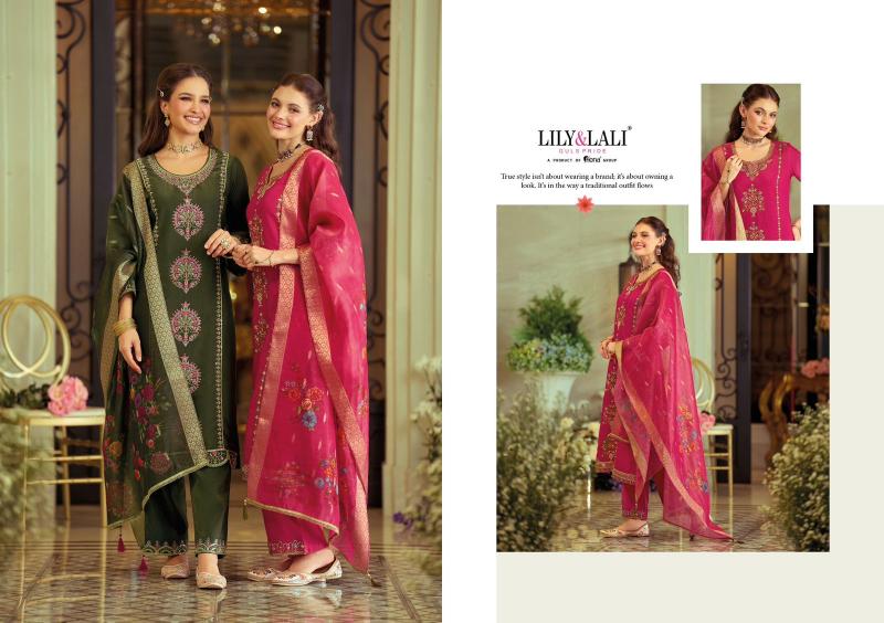 Lily & Lali Gulabo catalog Embroidery kurtis