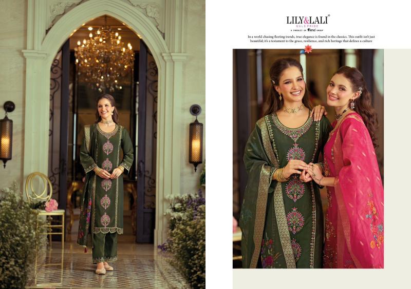 Lily & Lali Gulabo catalog Embroidery kurtis