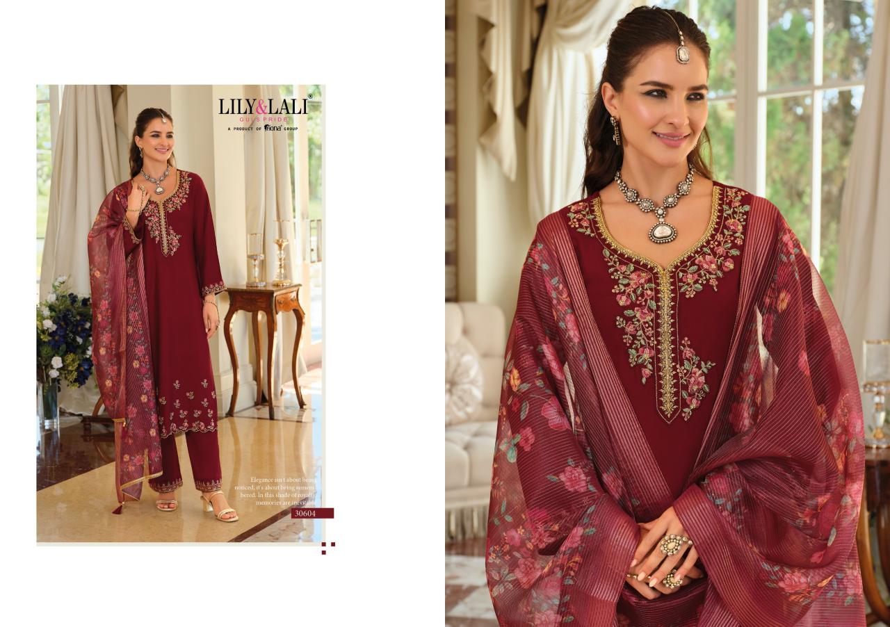 Lily & Lali Jennifer catalog viscose kurtis wholesale 