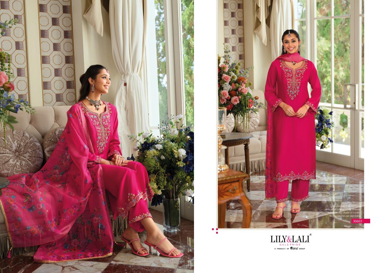 Lily & Lali Jennifer catalog viscose kurtis wholesale 