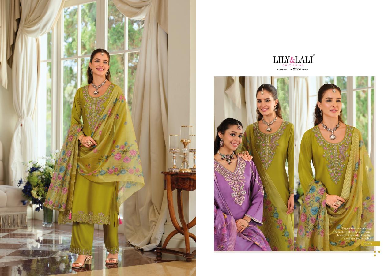 Lily & Lali Jennifer catalog viscose kurtis wholesale 