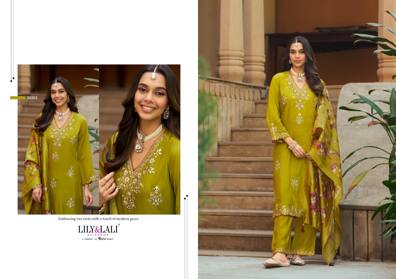 Lily & Lali Pahal catalog Embroidery kurtis wholesale