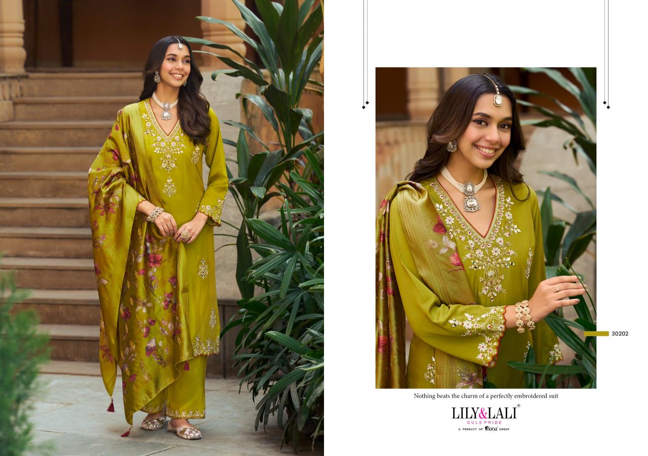 Lily & Lali Pahal catalog Embroidery kurtis wholesale
