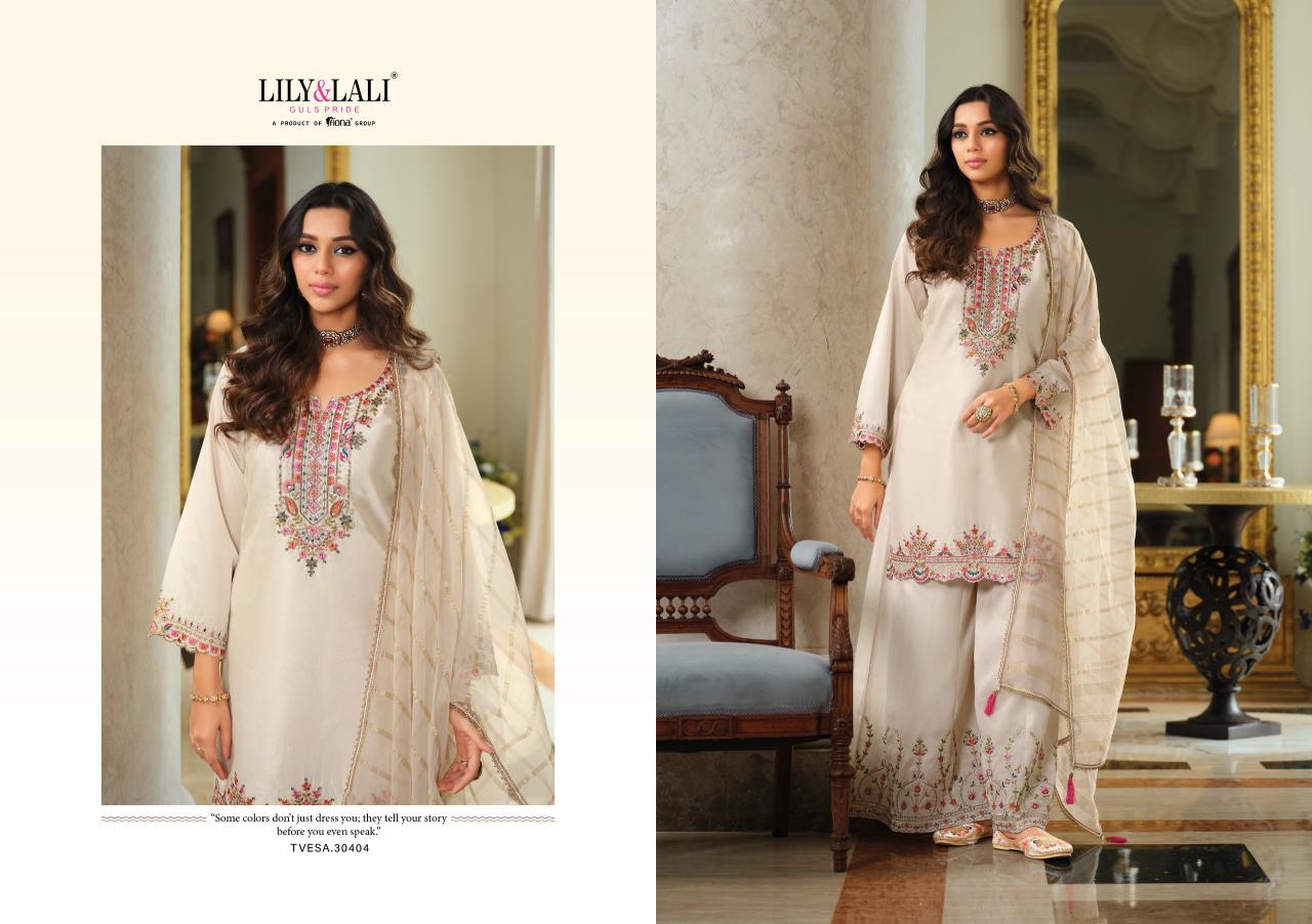 Lily & Lali Tvesa catalog kurtis manufacturing unit in surat