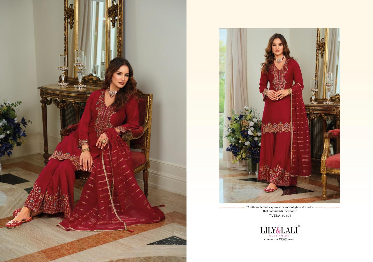 Lily & Lali Tvesa catalog kurtis manufacturing unit in surat
