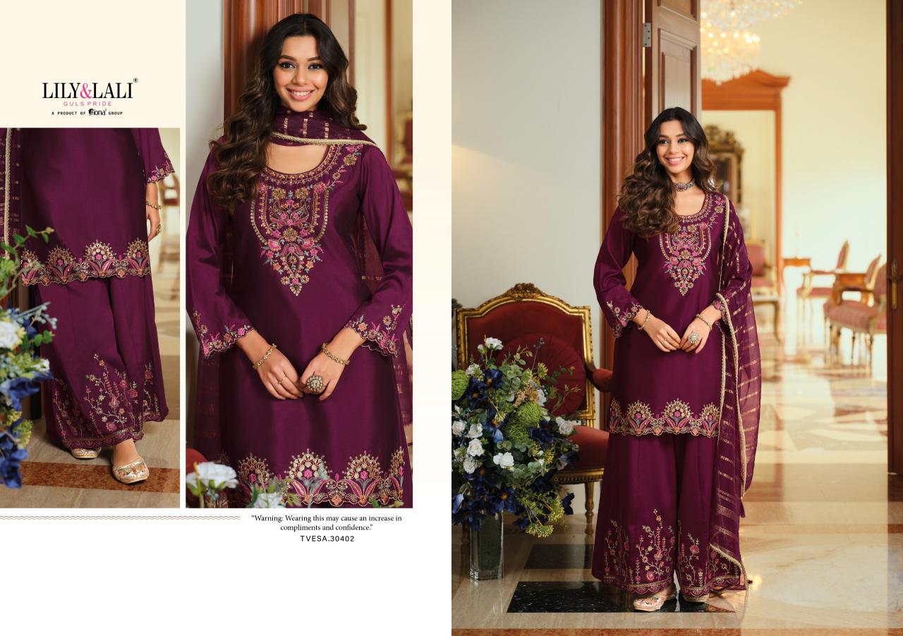 Lily & Lali Tvesa catalog kurtis manufacturing unit in surat