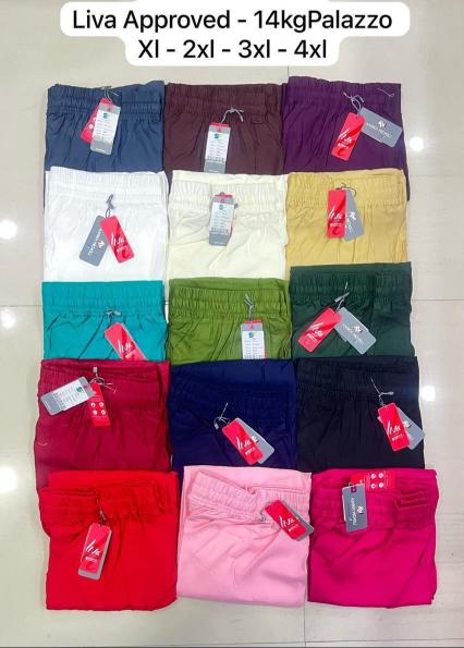 Liva Heavy Rayon vol 2 catalog Bottom Wear Plazzo Style