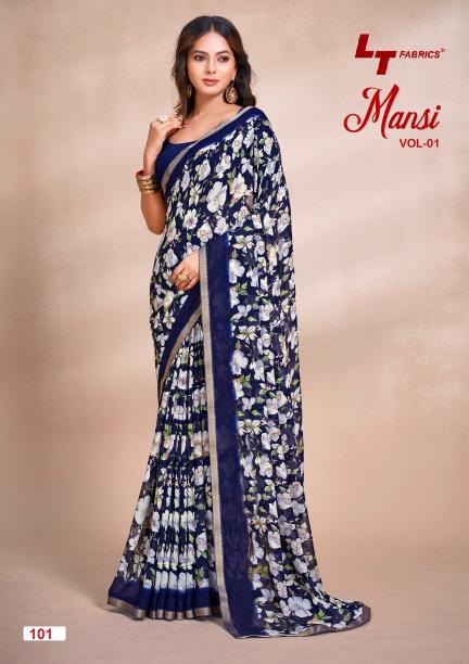 Lt Mansi Vol 1 catalog surat saree franchise