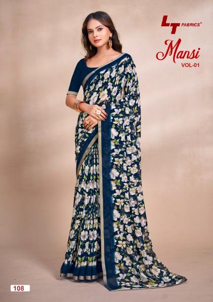 Lt Mansi Vol 1 catalog surat saree franchise