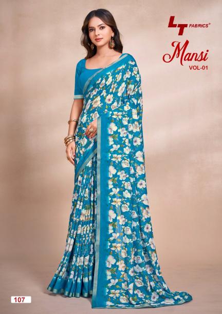 Lt Mansi Vol 1 catalog surat saree franchise