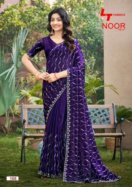 Lt Noor vol 1 catalog fancy sarees surat factory