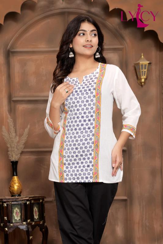 Lycy JR vol 3 catalog kurtis wholesale bazaar