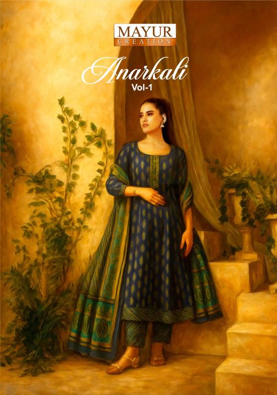 Mayur Anarkali Vol-1 – Anarkali Style Kurti Pant With Dupatta - Wholesale Catalog