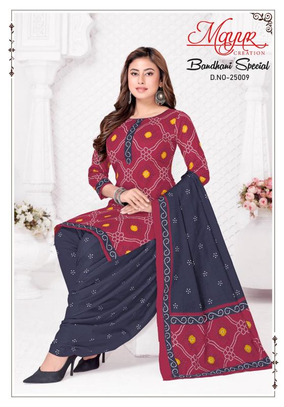 Mayur Bandhani Vol- 25 – Dress Material