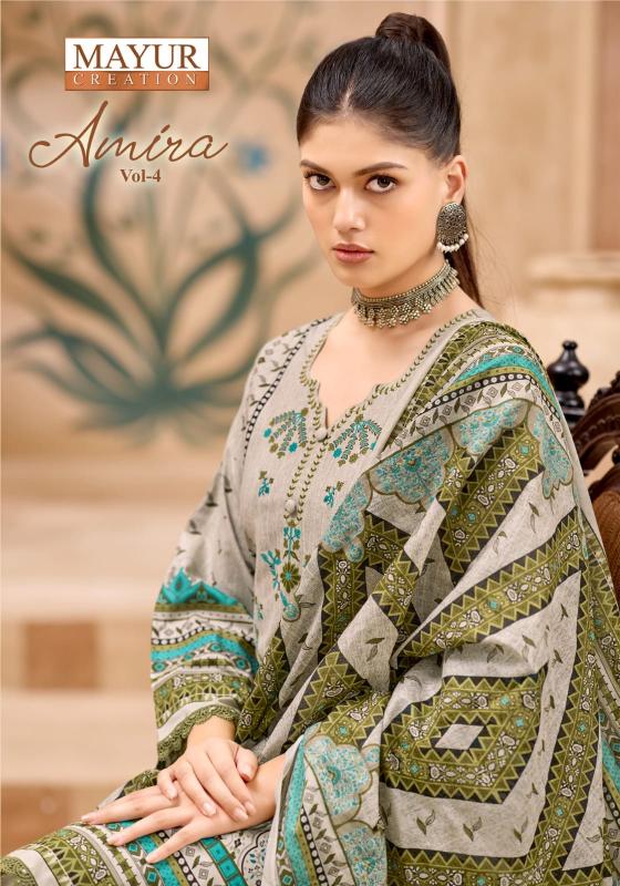 Mayur Creation Amira Vol- 4 – Karachi dress Material