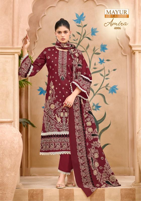 Mayur Creation Amira Vol- 4 – Karachi dress Material