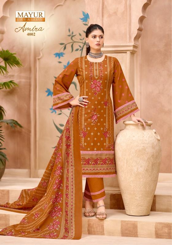 Mayur Creation Amira Vol- 4 – Karachi dress Material