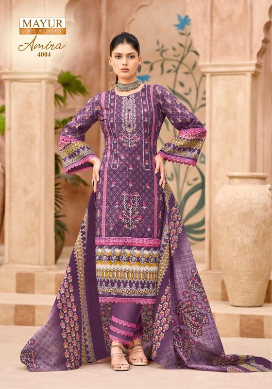 Mayur Creation Amira Vol- 4 – Karachi dress Material