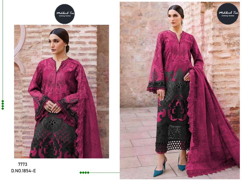 Mehboob Tex 1854 catalog pakistani suits wholesalers in surat