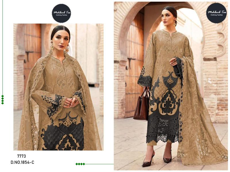 Mehboob Tex 1854 catalog pakistani suits wholesalers in surat
