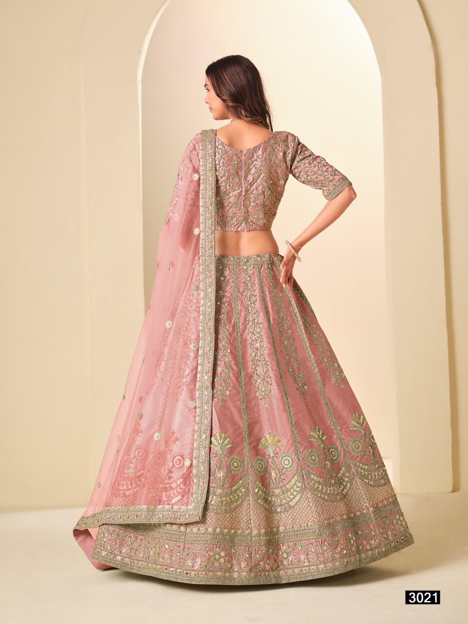 Mehvish Vol 12 catalog desginer wedding leheng choli wholesaler