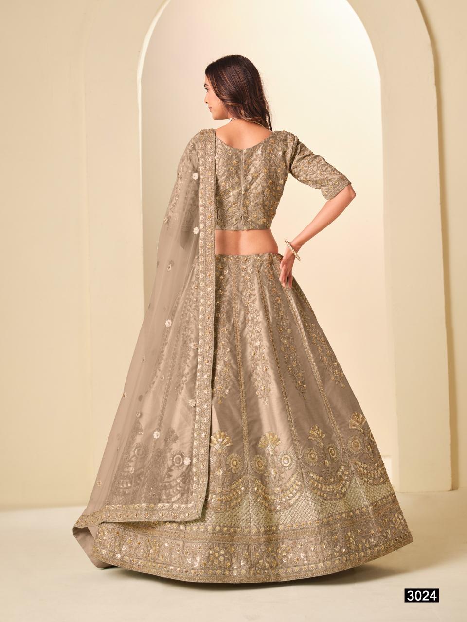 Mehvish Vol 12 catalog desginer wedding leheng choli wholesaler