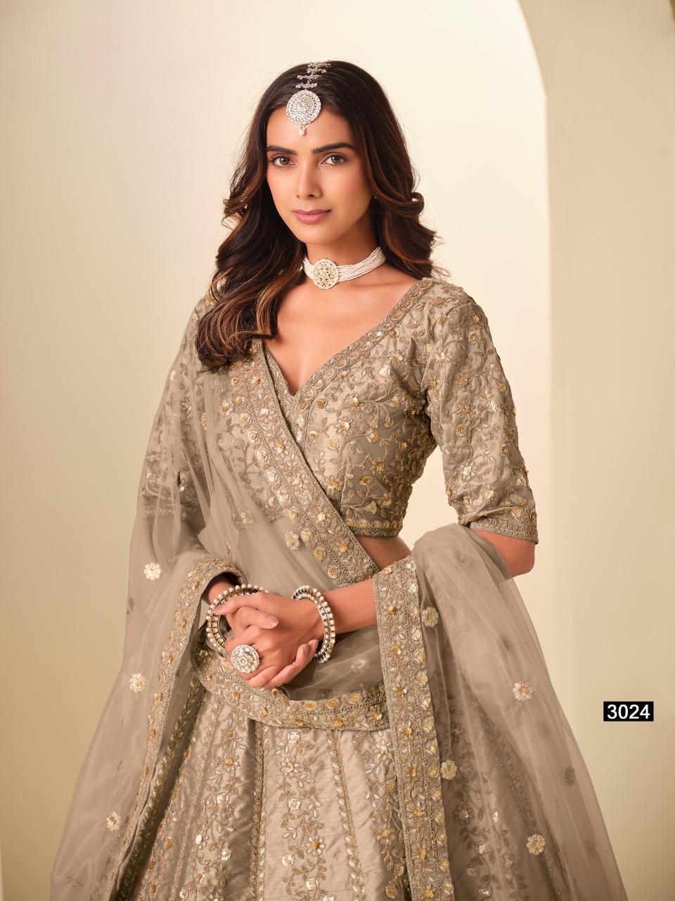 Mehvish Vol 12 catalog desginer wedding leheng choli wholesaler