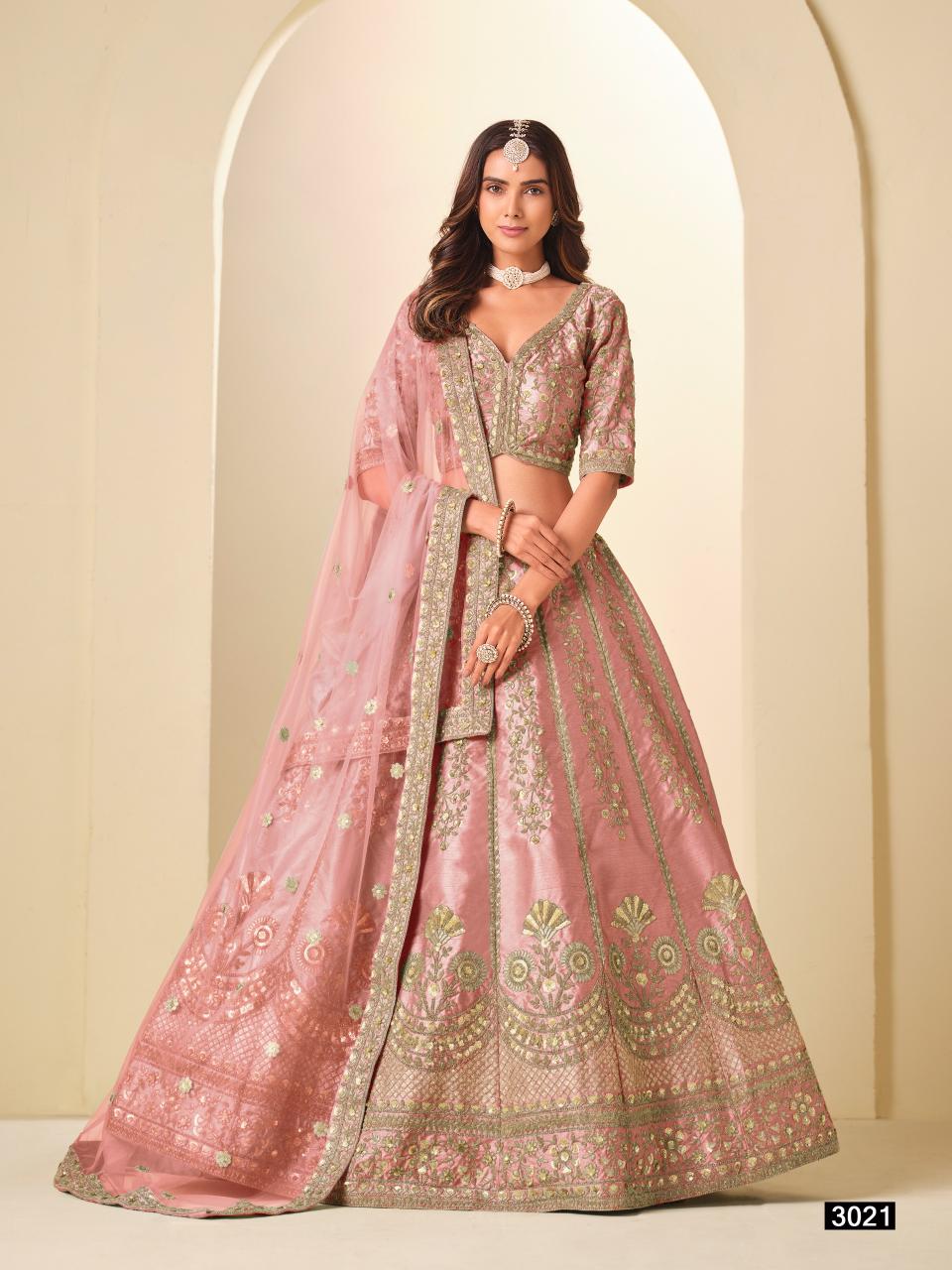 Mehvish Vol 12 catalog desginer wedding leheng choli wholesaler