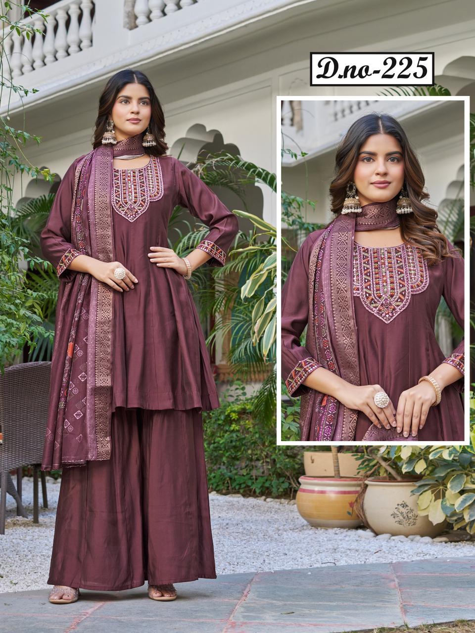 Mittoo 224 & 225 catalog indigo kurtis wholesale