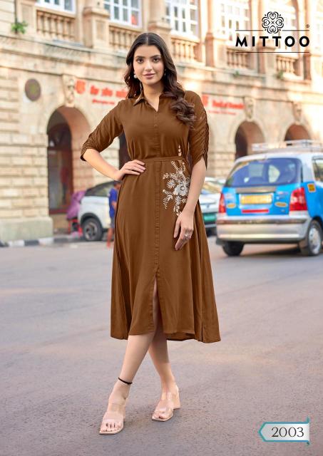 Mittoo Arica catalog Fancy western dress