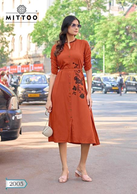 Mittoo Arica catalog Fancy western dress