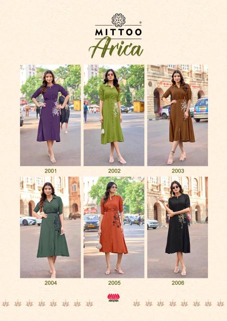 Mittoo Arica catalog Fancy western dress