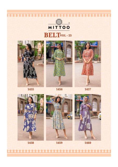 Mittoo Belt Vol 23 catalog western dress wholesaler